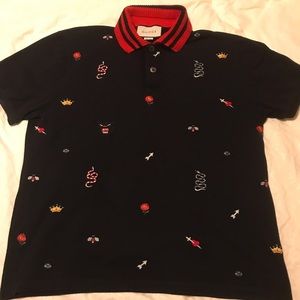 cotton gucci men’s shirt
